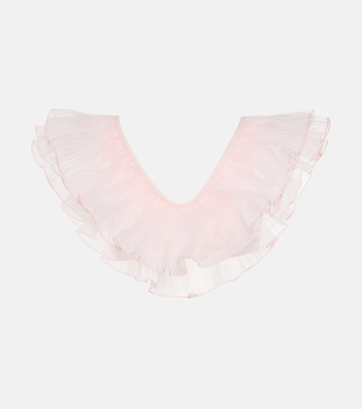 Organza-trimmed bikini top | Giambattista Valli