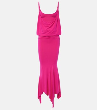 Robe midi asymétrique | The Attico