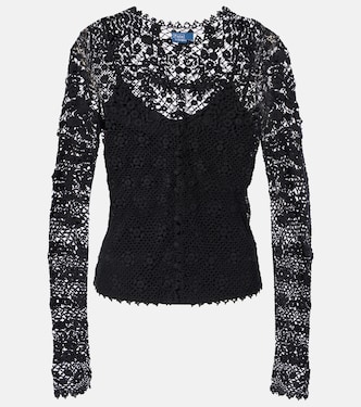 Layered cotton lace top | Polo Ralph Lauren