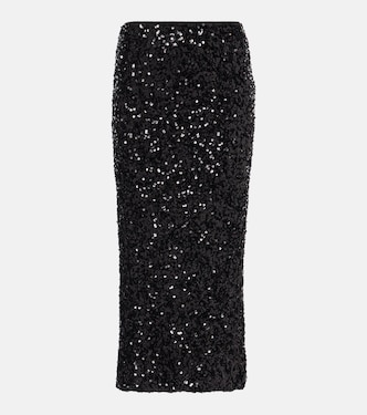 Sequined midi skirt | Rotate