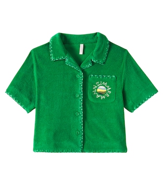 Everley cotton-blend terry top | Zimmermann Kids