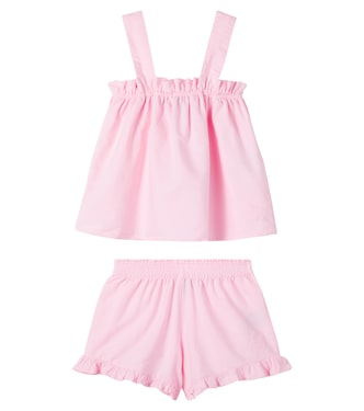 Set Gleep aus Top und Shorts aus Baumwolle | Vilebrequin Kids