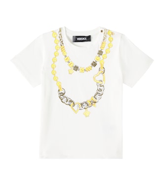Camiseta de algodón estampada | Versace Kids