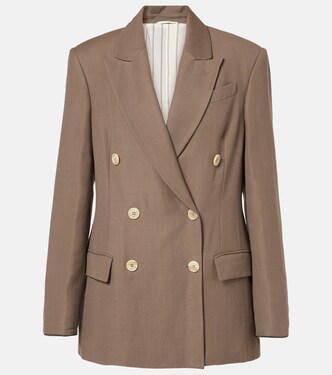 Double-breasted blazer | Brunello Cucinelli