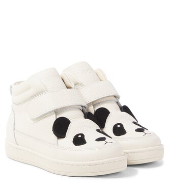 Mika Panda leather sneakers | Donsje
