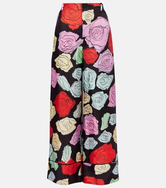 Palazzo-Hose aus Seide | Marni