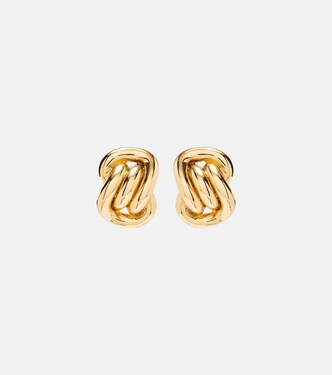 Ellis gold-plated earrings | Jennifer Behr