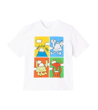 Printed cotton T-shirt | Stella McCartney Kids