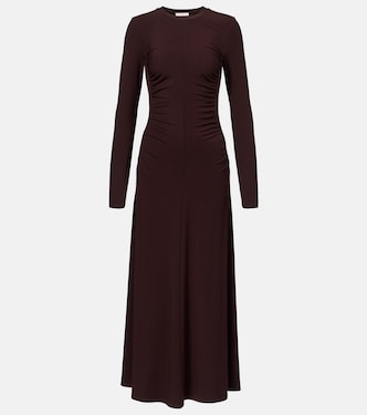 Ruched jersey maxi dress | Vince