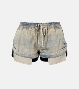 Shorts aus Denim | Rick Owens