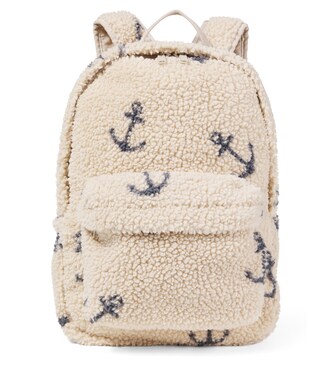 Bedruckter Rucksack Jody aus Teddyfleece | Konges Sløjd