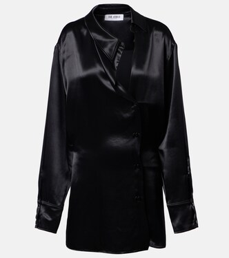 Satin shirt dress | The Attico