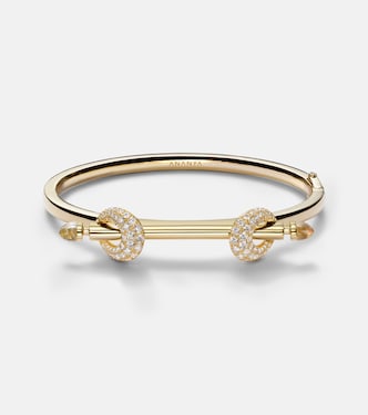 Bracelet Chakra Icon en or 18 ct (750/1000), diamants et quartz | Ananya