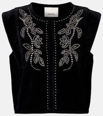 Poppy embellished vest | Isabel Marant