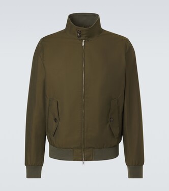 Cotton-blend blouson jacket | Slowear