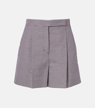 Casual Graphic gingham shorts | Dorothee Schumacher