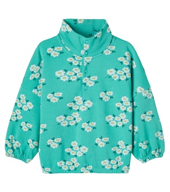 Sweatshirt Blossoms aus Baumwoll-Jersey | Tinycottons