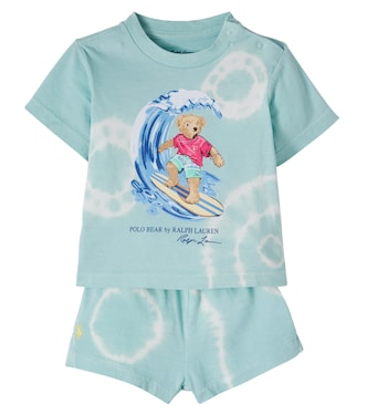 Baby Set Polo Bear aus T-Shirt und Shorts | Polo Ralph Lauren Kids