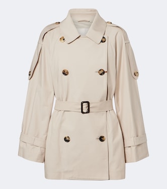 The Cube – Giacca in twill di misto cotone | Max Mara
