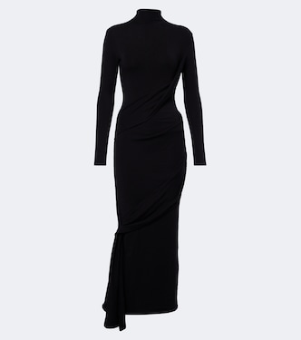 Midikleid aus einem Wollgemisch | Mugler