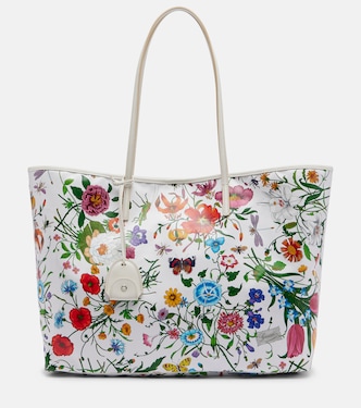 Gucci Tribeca Large floral canvas shopper | Gucci