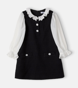 Embellished tweed dress | Self-Portrait Kids