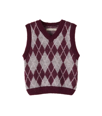 Gilet à motif argyle | The New Society