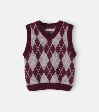 Gilet à motif argyle | The New Society