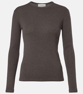 Vivian cotton and cashmere sweater | Lisa Yang