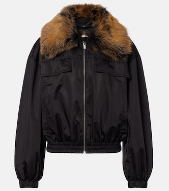 Blouson mit Shearling-Besatz | Saint Laurent