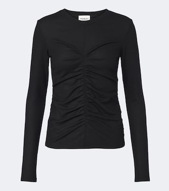 Delesa ruched jersey top | Marant Etoile