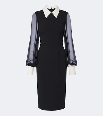 Crêpe cocktail dress | Safiyaa