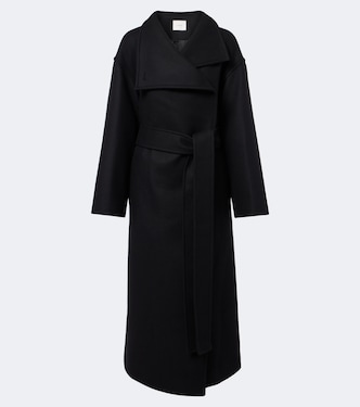 Fiore wool-blend wrap coat | Joseph