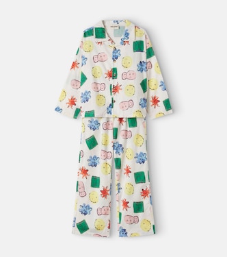 Monster Gang printed cotton pajamas | Bobo Choses