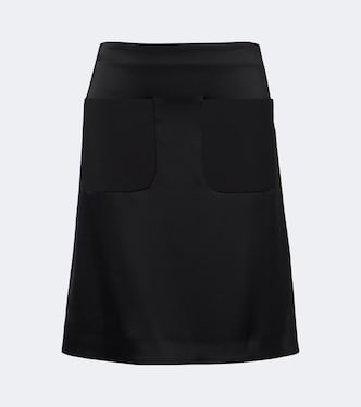 Satin pencil skirt | Courrèges