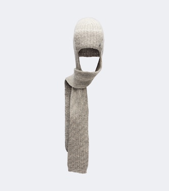 Suzanne cotton and wool-blend hood | Bogner