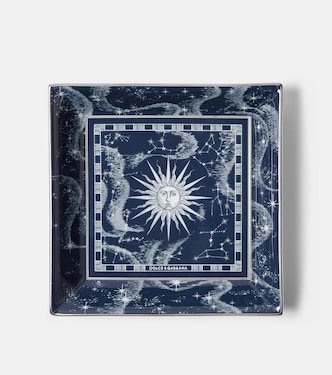 Zodiaco printed porcelain tray | Dolce&Gabbana Casa