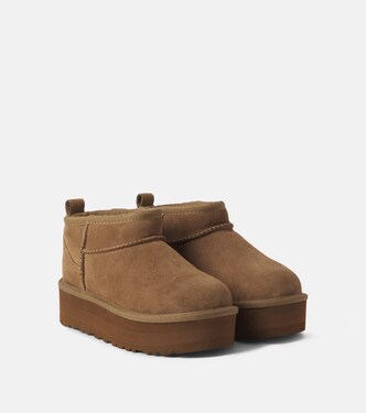 Stiefel Classic Ultra Mini aus Veloursleder | UGG Kids
