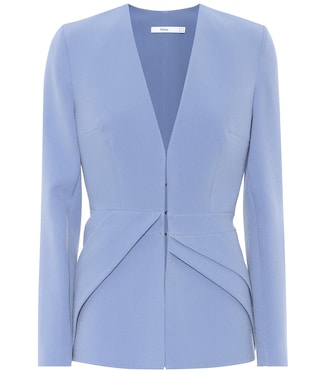 Lyanna crêpe blazer | Safiyaa