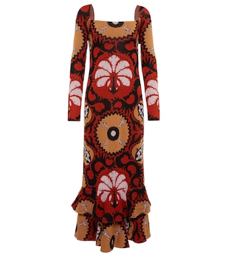 Artful Dream cotton midi dress | Johanna Ortiz