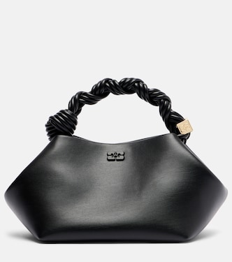 Bou Small leather tote bag | Ganni