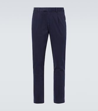 Cotton straight pants | Thom Sweeney