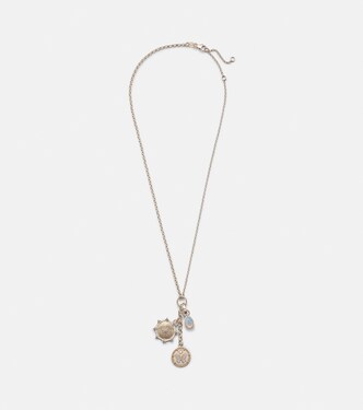 Collier Forever & Always en or 18 ct, diamants et opales | FoundRae