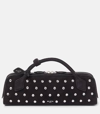 Le Teckel studded leather clutch | Alaïa