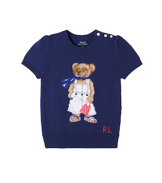 Polo Bear cotton top | Polo Ralph Lauren Kids