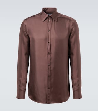 Silk twill dress shirt | Dolce&Gabbana