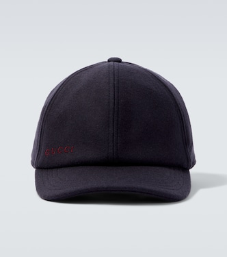 Logo wool baseball cap | Gucci
