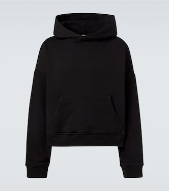 Oversized cotton jersey hoodie | Entire Studios