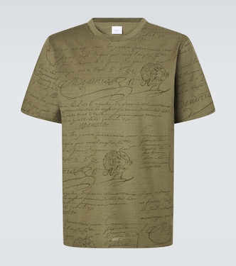 Bedrucktes T-Shirt aus Baumwoll-Jersey | Berluti