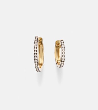 Boucles d'oreilles Come Closer en or 10 ct | Stone and Strand